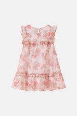 Đầm váy voan bé gái ngắn tay Rabity x ELLE Kids- designed in Paris 81016.01