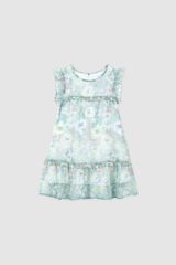 Đầm voan bé gái ngắn tay Rabity x ELLE Kids- designed in Paris 81016