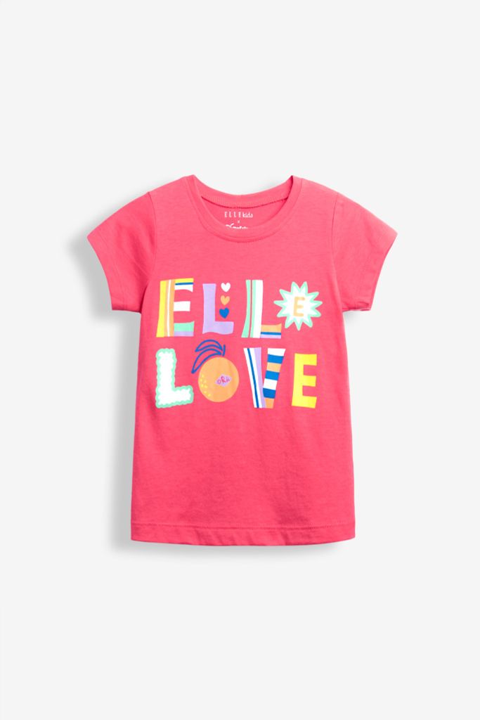 Áo thun ngắn tay bé gái Rabity x ELLE Kids - designed in Paris 82006