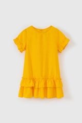 Đầm váy thô ngắn tay Rabity x ELLE Kids- designed in Paris 83001