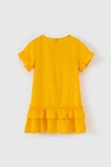 Đầm váy thô ngắn tay Rabity x ELLE Kids- designed in Paris 83001