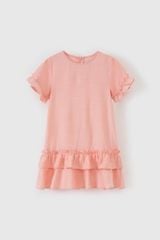 Đầm váy thô ngắn tay Rabity x ELLE Kids- designed in Paris 83001