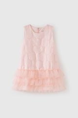 Đầm váy thô sát nách bé gái Rabity x ELLE Kids- designed in Paris 83003