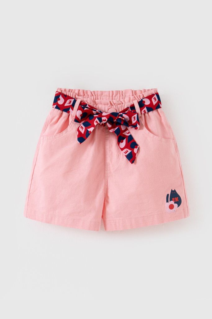 Quần short thô bé gái Rabity x ELLE Kids- designed in Paris 83016