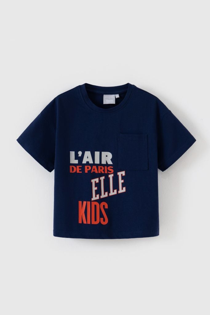 Áo thun ngắn tay bé trai Rabity x ELLE Kids- designed in Paris 83022