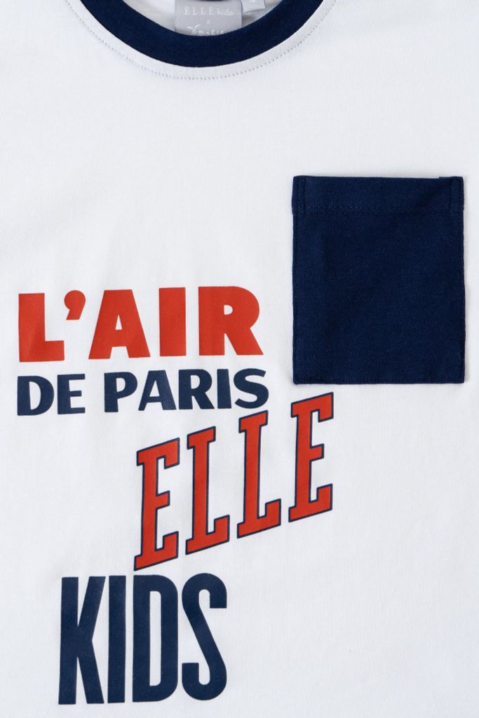 Áo thun ngắn tay bé trai Rabity x ELLE Kids- designed in Paris 83022