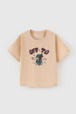 Áo thun ngắn tay Vintage bé trai Rabity 900.027