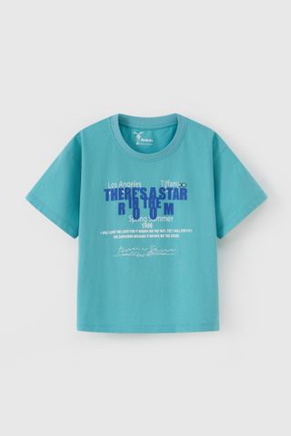 Áo thun ngắn tay Vintage bé trai Rabity 900.028