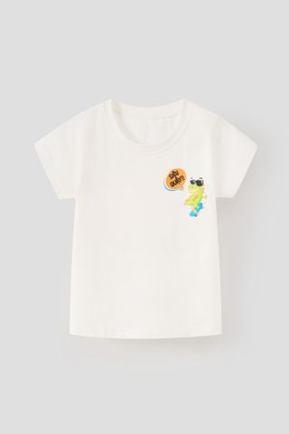 Áo thun ngắn tay bé trai Rabity 900.089