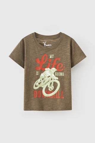 Áo thun ngắn tay bé trai Rabity 900.099