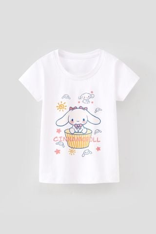 Áo thun ngắn tay Cinnamoroll bé gái Rabity 900.119