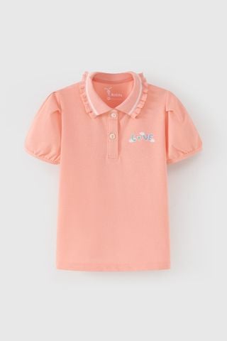 Áo thun polo ngắn tay bé gái Rabity 901.002