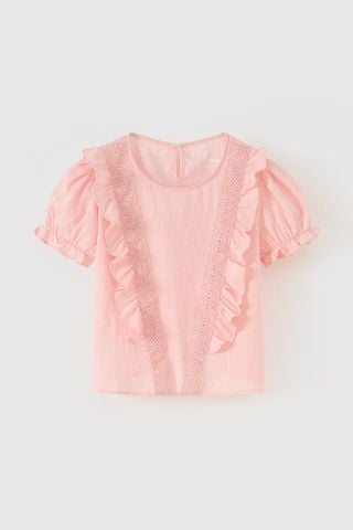 Áo thô ngắn tay bé gái Rabity 903.010