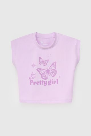 Áo thun sát nách bé gái Rabity 905.004