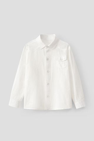 [Độc quyền Online] Áo sơ mi trắng dài tay bé trai Rabity 912.900