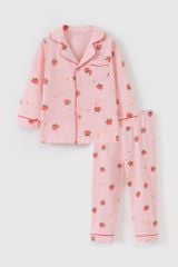 Bộ thun dài tay Pijama bé gái Rabity 92685.01