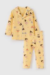 Bộ thun dài tay Pijama bé gái Rabity 92685.01