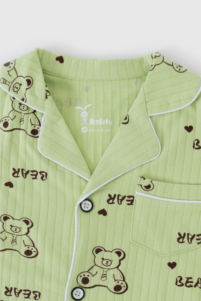 Bộ Pijama dài tay bé trai Rabity 92691.92693.92695