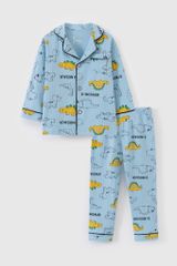 Bộ Pijama dài tay bé trai Rabity 92691.92693.92695