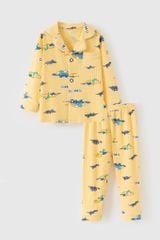 Bộ thun dài tay Pijama bé trai Rabity 92691.01