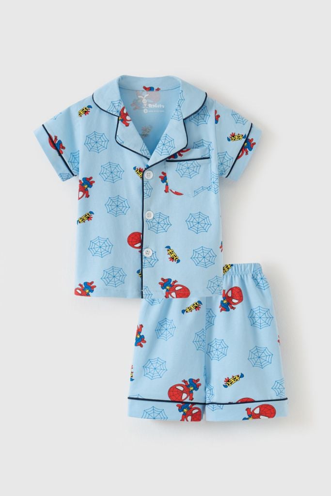 Bộ thun Pijama ngắn tay bé trai Rabity 93019.93023.93027