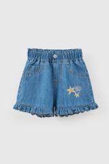 Quần short bò bé gái Rabity 931.011