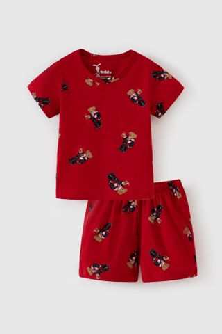 Đồ bộ thun ngắn tay bé trai Rabity 93162