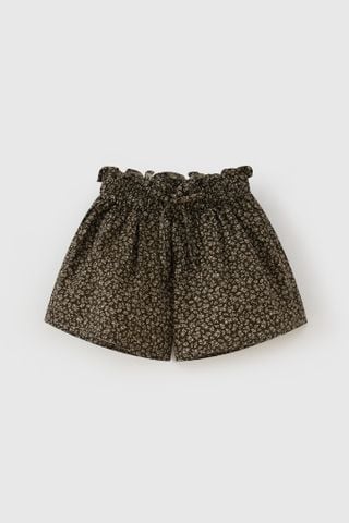 Quần short thô Vintage bé gái Rabity 932.004