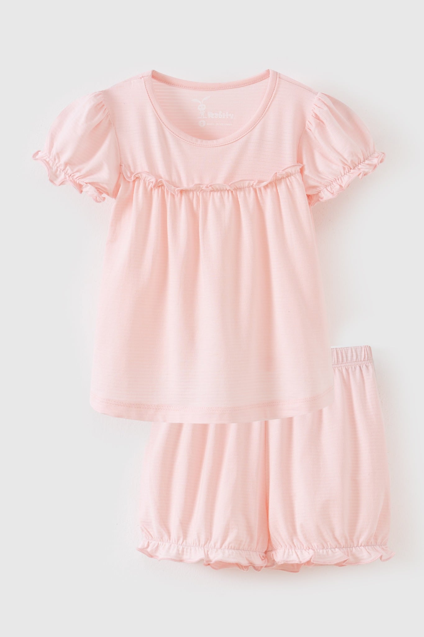 Bộ Modal ngắn tay bé gái Rabity 93452