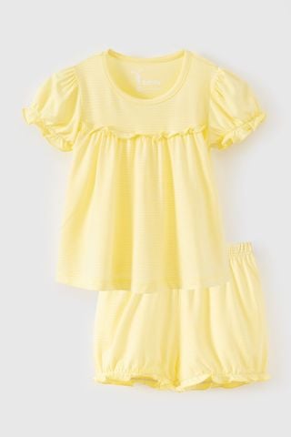 Bộ Modal ngắn tay bé gái Rabity 93452