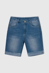 Quần short jean bé trai Rabity 9366