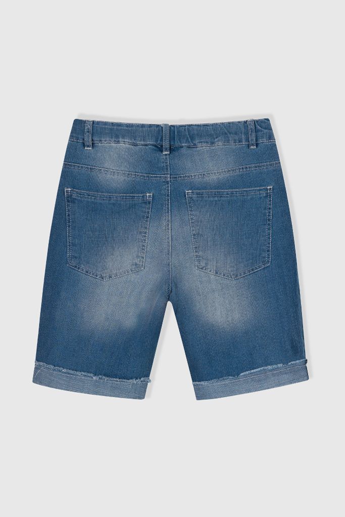 Quần short jean bé trai Rabity 9366