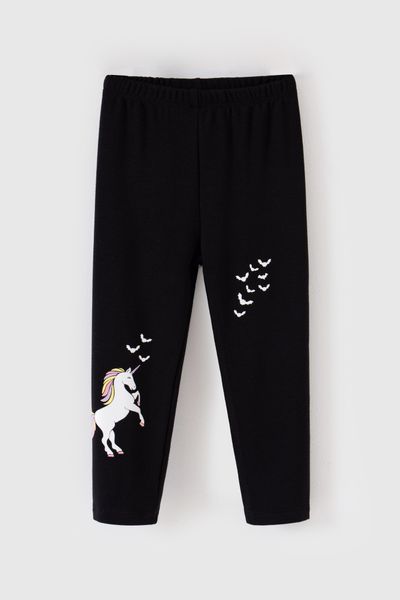 Quần legging dài nỉ bông bé gái Rabity 93738