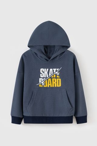 Áo nỉ hoodie có mũ dài tay bé trai Rabity 93766