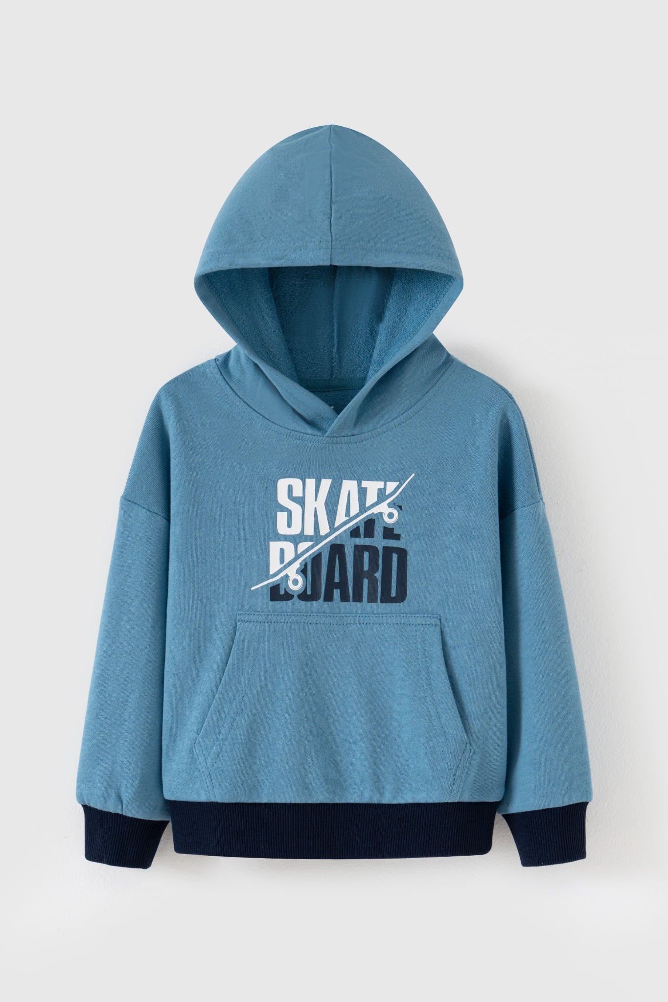 Áo nỉ mũ dài tay bé trai Rabity 93766