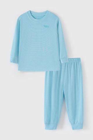 Đồ bộ thun Modal dài tay Easy Wear Bé trai/Bé gái Rabity 93808 (Đồ bộ form rộng lùi 1 size)