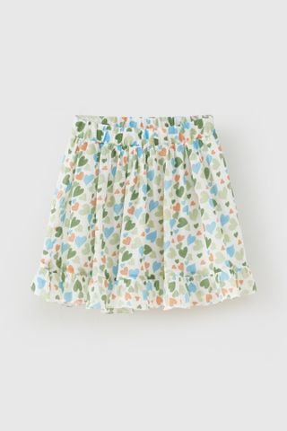 Chân váy voan nhún Vintage bé gái Rabity 955.011