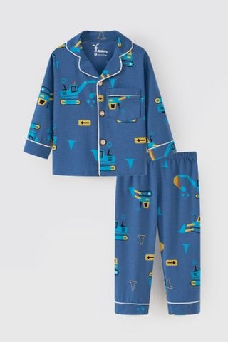 Đồ bộ pijama dài tay bé trai Rabity 963.001.002