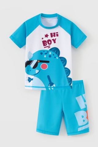 Bộ đồ bơi ngắn tay bé trai Rabity 974.014