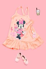 Đầm váy hai dây Mickey  bé gái Rabity 5146