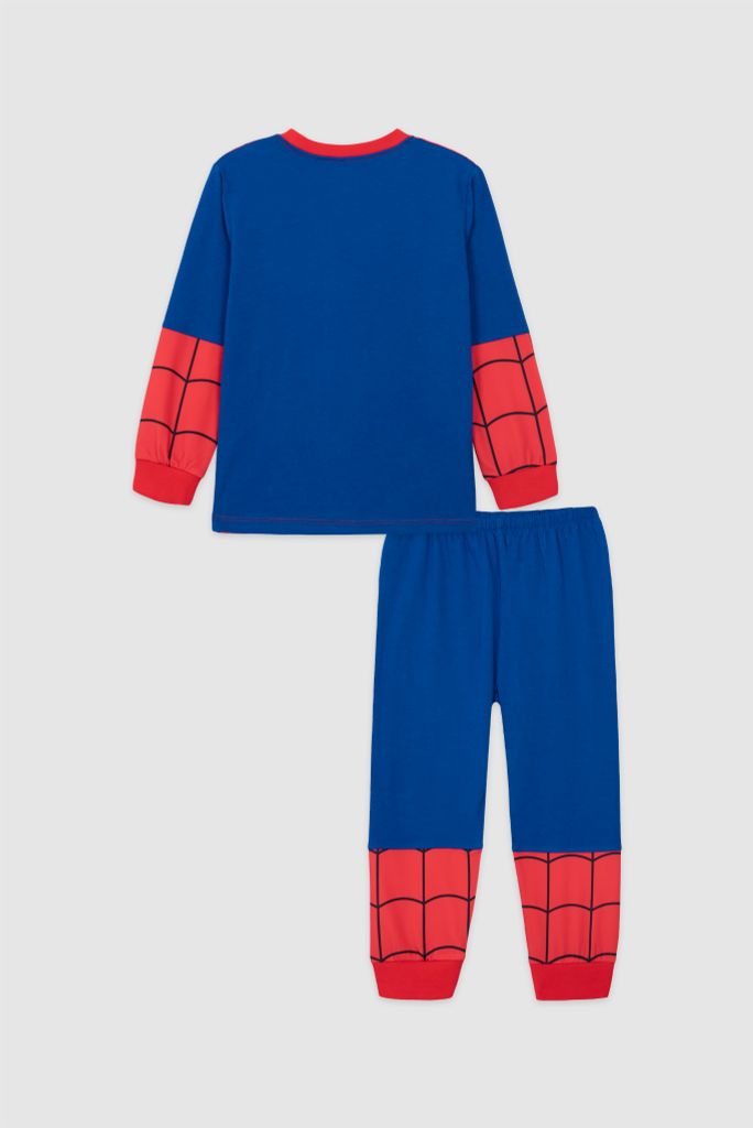 Bộ thun Spider-man dài tay bé trai Rabity 5587