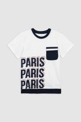 Áo thun ngắn tay bé trai Rabity x ELLE Kids- designed in Paris 80032