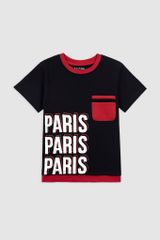 Áo thun ngắn tay bé trai Rabity x ELLE Kids- designed in Paris 80032