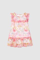 Đầm voan bé gái ngắn tay Rabity x ELLE Kids- designed in Paris 81016