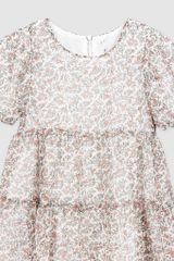 Đầm váy voan bé gái ngắn tay Rabity x ELLE Kids- designed in Paris 81021