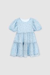 Đầm váy voan bé gái ngắn tay Rabity x ELLE Kids- designed in Paris 81021