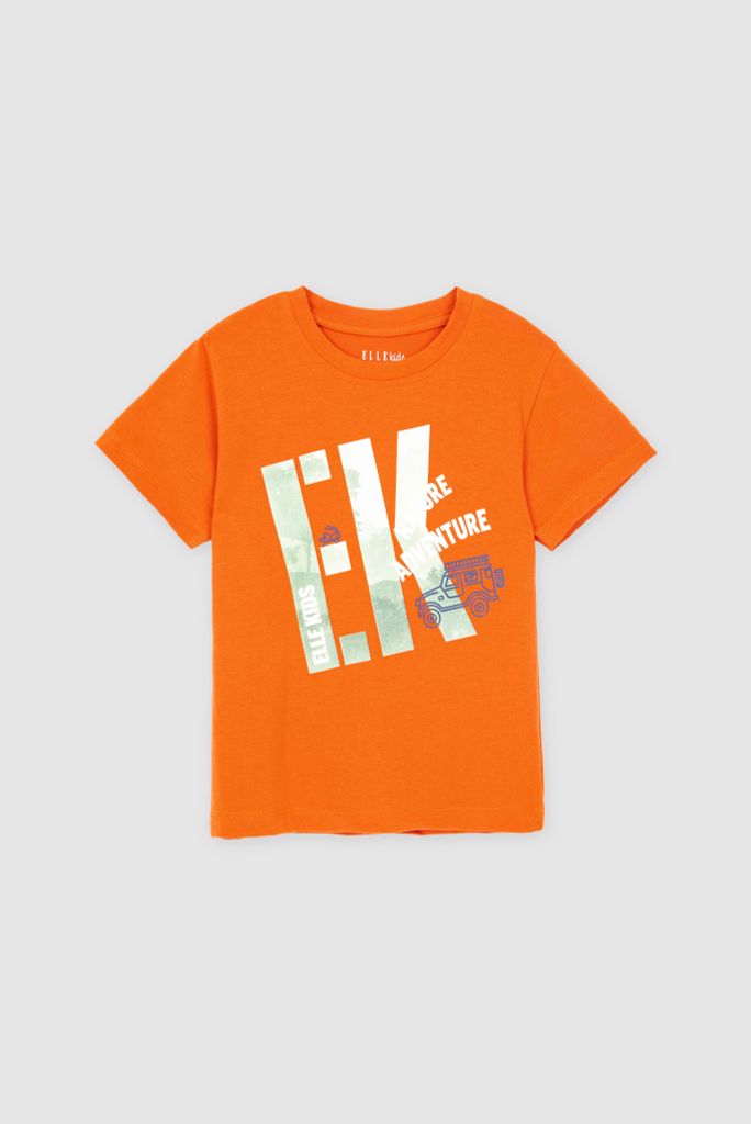 Áo thun bé trai ngắn tay  Rabity x ELLE Kids- designed in Paris 81004