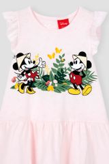 Đầm váy Mickey bé gái ngắn tay Rabity 5542