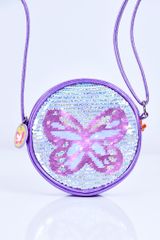 Túi đeo chéo Sparkling Butterfly Rabity 20071 - Tím