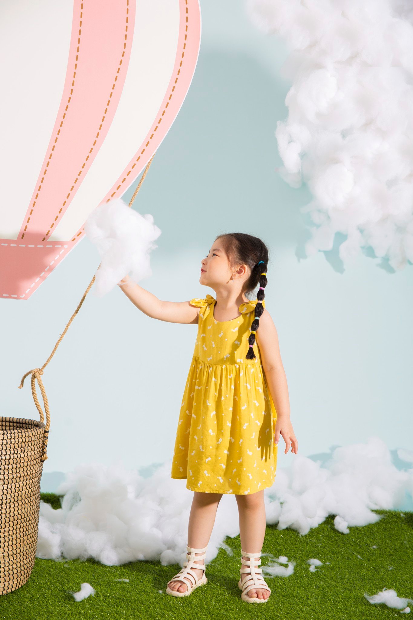 Set yếm thỏ hồng xinh cho bé gái size 14 tuổiMÃ V426 rẻ đẹp cho bé